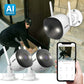 AI POWERED Guard Pro 4K Wi-Fi 6 Plug-in Security Camera, 2 Pack