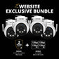 EXCLUSIVE BUNDLE: AI POWERED 4K Everwatch PTZ Wi-Fi Plug-in Security Camera, 128GB SD Card, 4 Pack