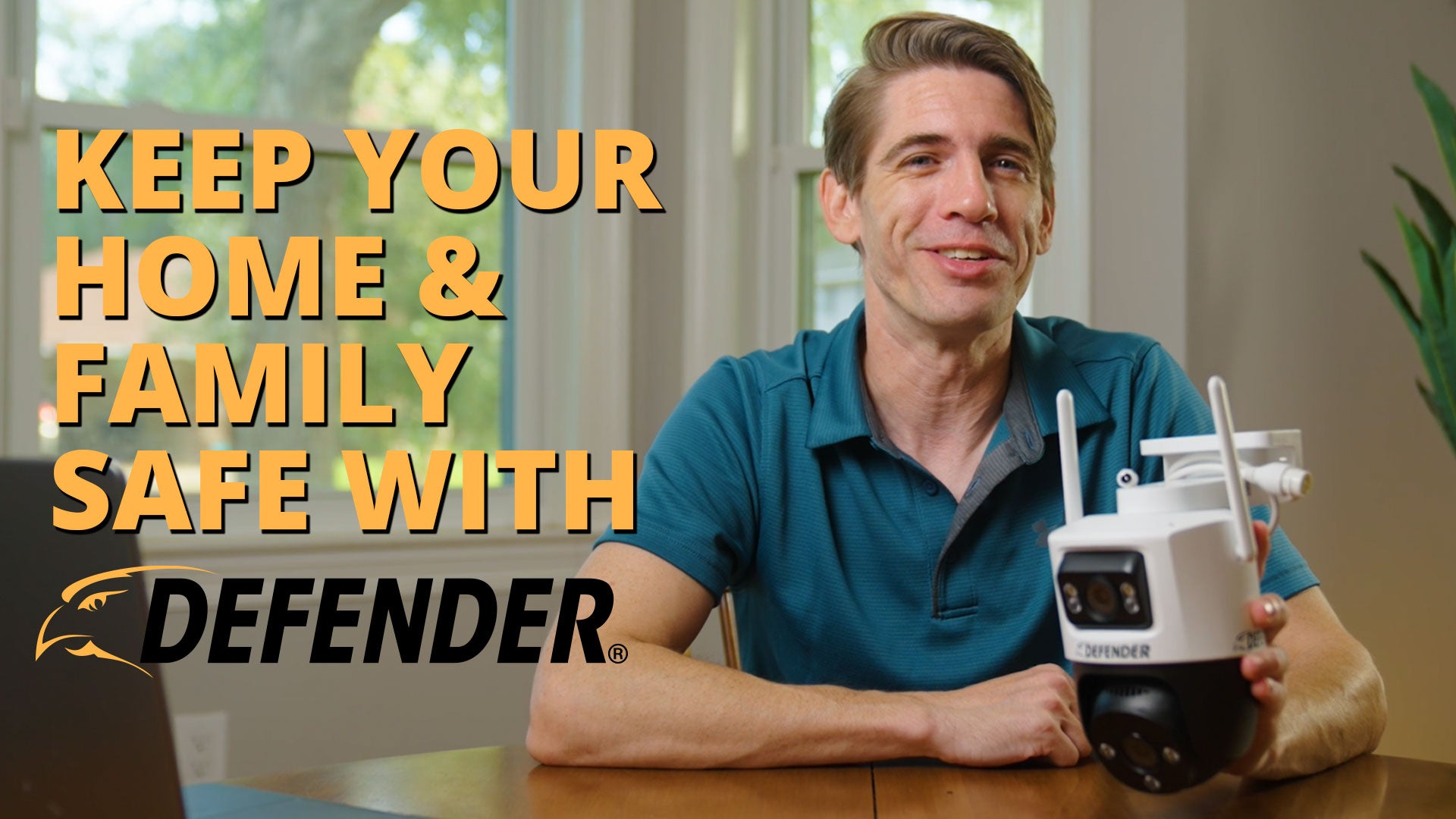 Load video: Keep Your Home &amp; Family Safe with Defender